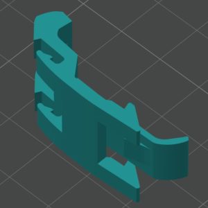 Изображение - Клипса молдинга двери Toyota Crown S130 68211-30130  - Stav3DPrint