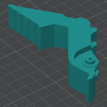 Изображение - Пластиковая педаль открывания дверцы в холодильнике Rosenlew - Stav3DPrint