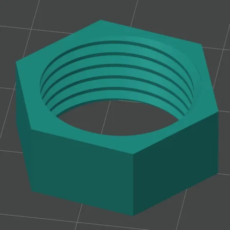 Изображение - Гайка ветрозащитного экрана BMW аналог 61671378633 - Stav3DPrint