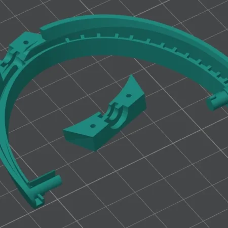 Изображение - Левый держатель для чашек наушников Bose QC25 - Stav3DPrint